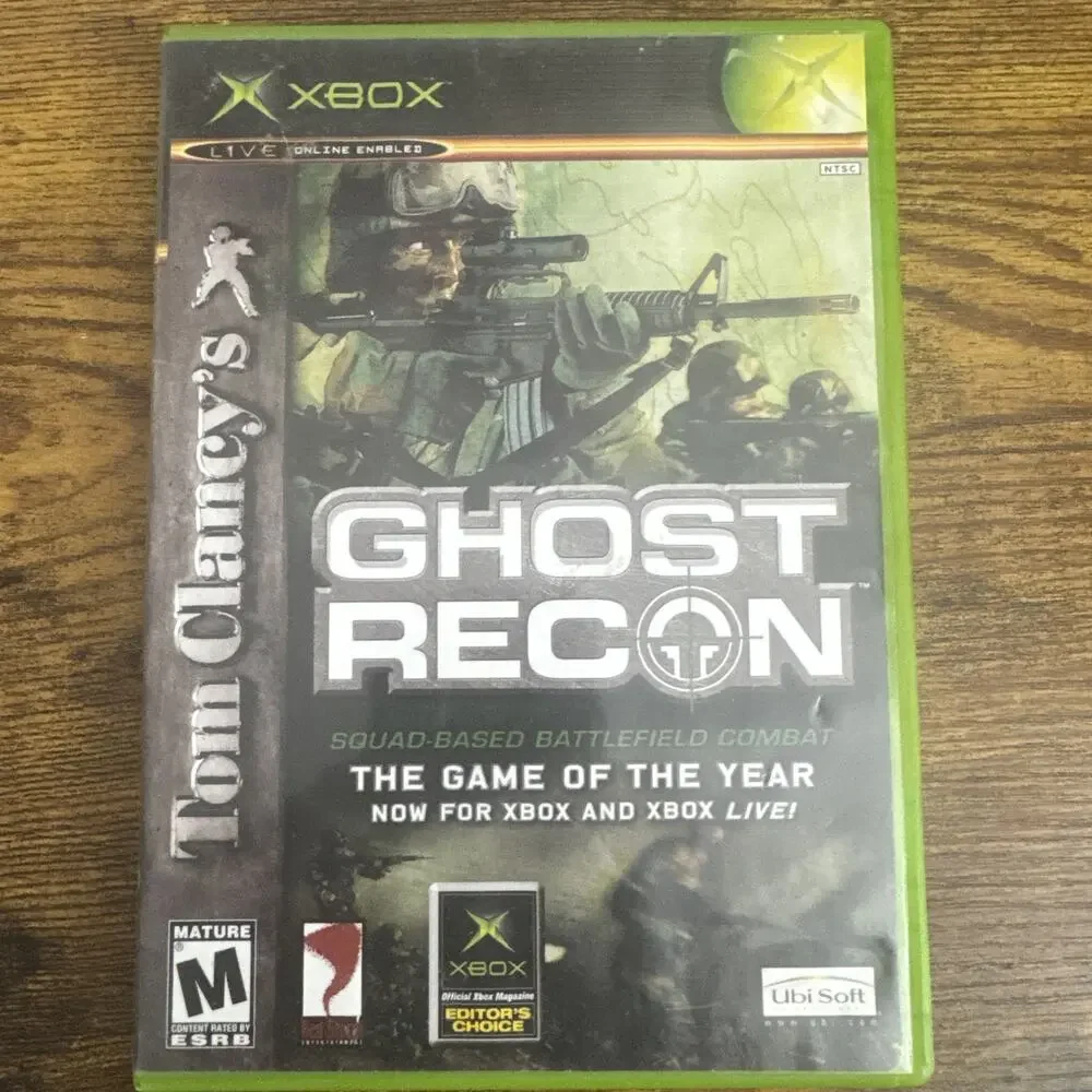Tom Clancy's Ghost Recon Microsoft Xbox No Manual